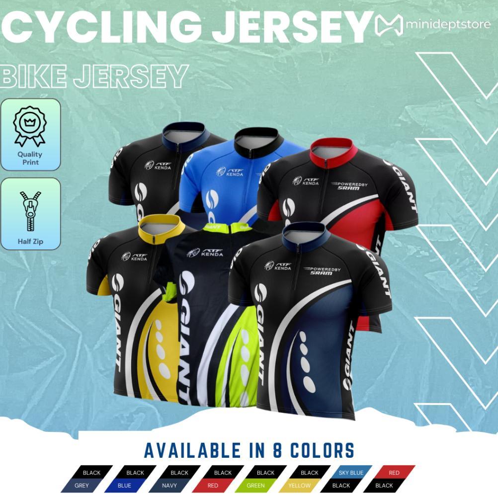 TERBARU Jersey Sepeda Kaos Sepeda GIANT Roadbike MTB Lengan Pendek