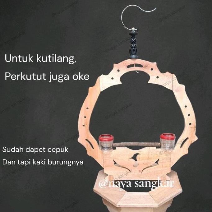 Naya Sangkar Sangkar Layang Kutilang dan Perkutut NMA Halus Nyaman Elegan Mentahan