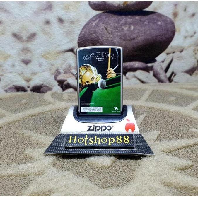 Zippo Original Camel Billiard Lady Costumize