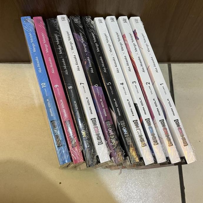 Komik SET Oshi No Ko 1 2 3 4 5 6 7 8 9 10 (1-10) by Aka Akasaka