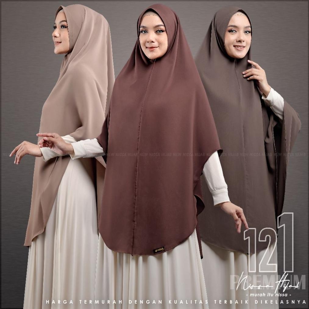 CUCI GUDANG LONG KHIMAR SYAR'I NON PED BAHAN MARBELA ANTI UV - (DARK SERIES)
