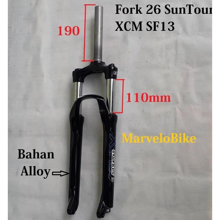 Fork Sepeda 26 MTB SunTour XCM SF13 Suspension