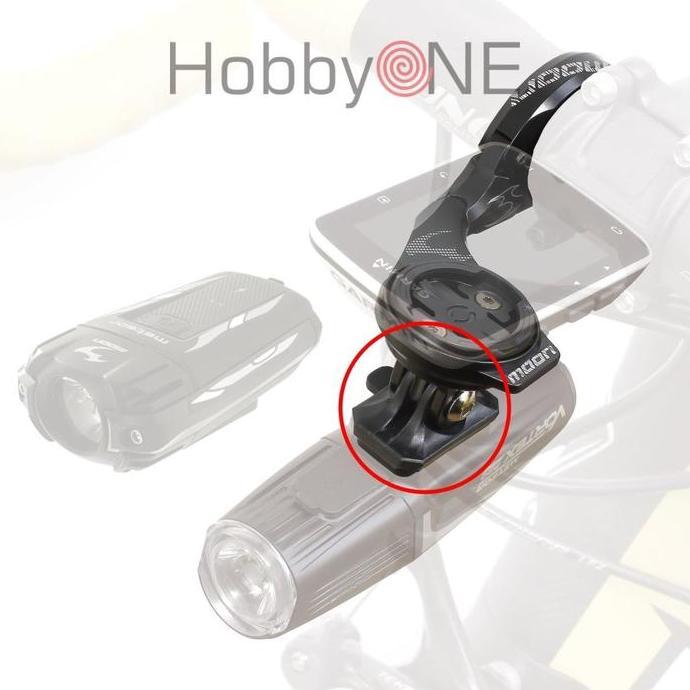 MOON RB-28 Front Light Adapter For Go Pro Mount - Garmin Wahoo