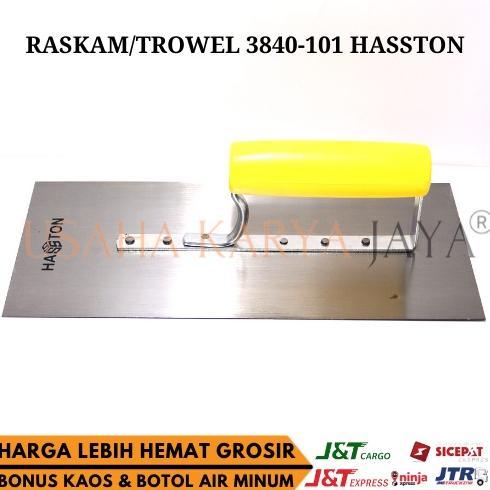 JUALL Raskam Perata Semen Plesteran  Trowel Besi Besar 3840-101 HASSTON PROHEX (Besar) Alat Untuk Pl