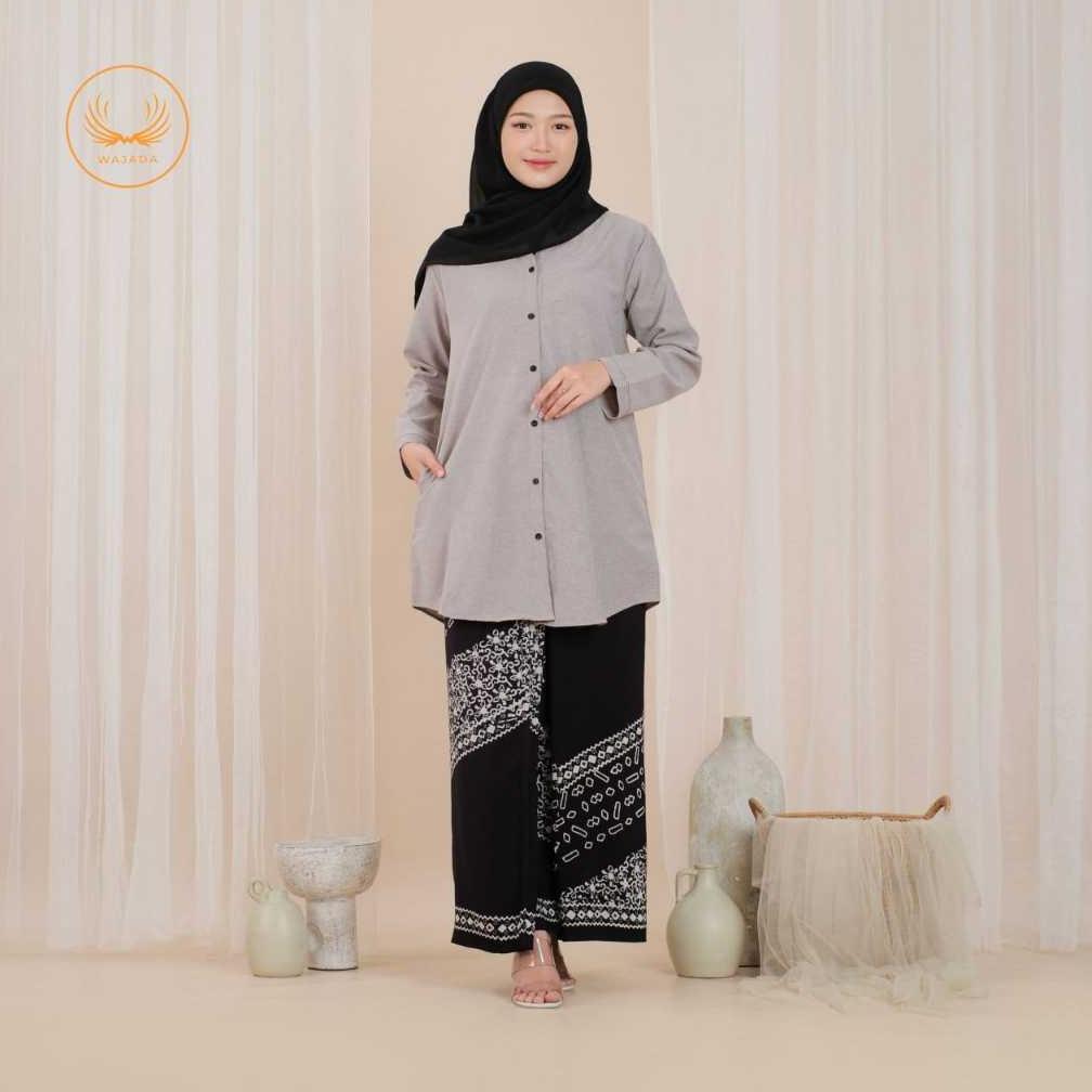 HOT DEALS TUNIK SANTRI MUSLIMAH SYARI TERBARU BAJU NGAJI WANITA LENGAN PANJANG ADEM & LONGGAR