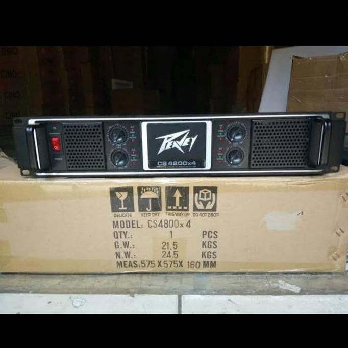 POWER AMPLIFIER PEAVEY CS 4800/CS4800 4CH 4 CHANNEL AMPLIFIER