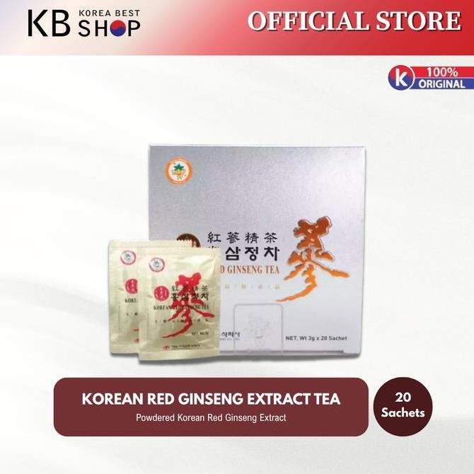 Korean Red Ginseng Tea (Premium 20 Tea Sachets)