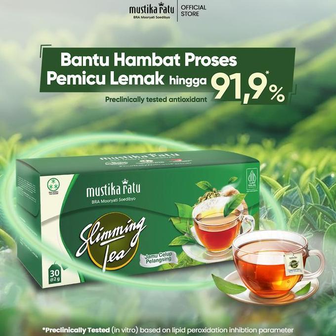 Mustika Ratu Slimming Tea Isi 30 Bags