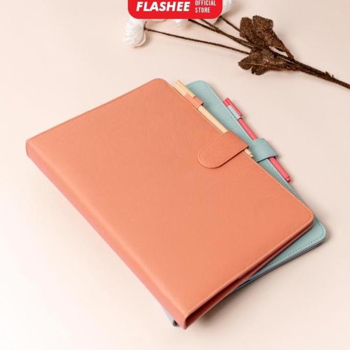 Book- Flashee Binder Polos Exclusive B5 26 Ring Agenda Viral B5 Polos Ring 26 Binder Organizer B5