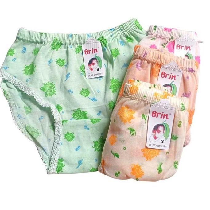12 Pcs Celana Dalam Anak Remaja Wanita 1 Lusin Cd Anak Remaja Wanita Lusinan Murah ORIN