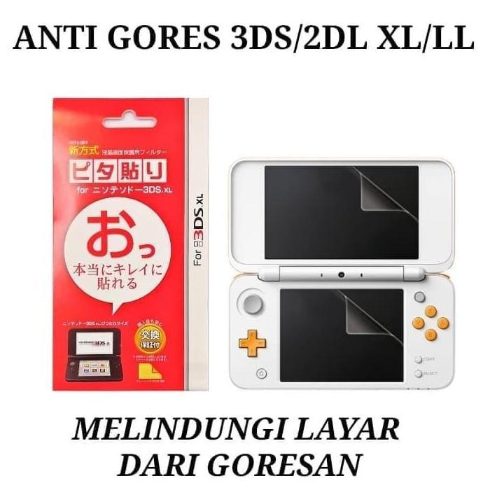 Stick- Anti Gores New 2Ds Xl Ll - Screen Guard 2Ds Xl Ll