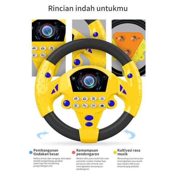Kit- Mainan Setir Mobil Anak Mainan Mainan Setir Mobil Anak / Mainan Setir Setiran Mobil Anak / Main