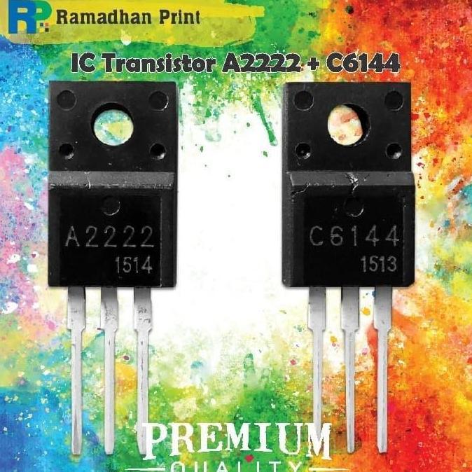 Terbaru IC TR Transistor A2222 C6144 Set, Printer Epson L120 L210 L310 L350 ramadhanp Buru Order