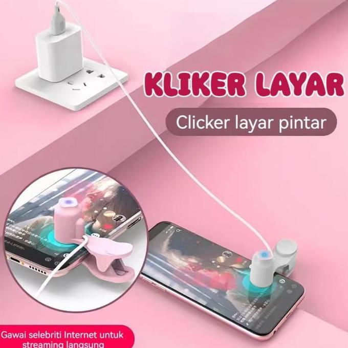 Tron- Auto Clicker Terbaru - Smart Tapper Otomatis Usb, Klik Cepat 3 Level Kecepatan Hingga 15X Tap/