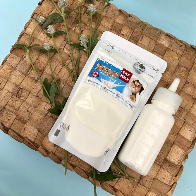 DOT DAN SUSU KUCING 1 PAKET HEMAT MURAH NEKO CATMILK 1 SET SUSU KUCING BAYI BIAR GEMUK YANG BAGUS RE