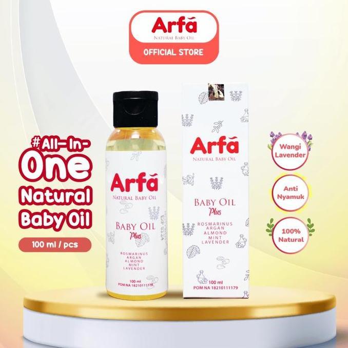 janisetyovikgeh - arfa natural baby oil - baby body massage oil