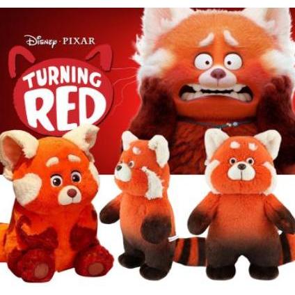Termurah Boneka Turning Red Panda Plush Doll Kawaii Cute Anime Stuffed Gift