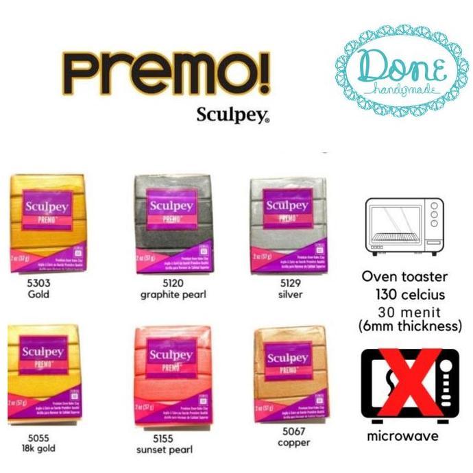 Kit- Polymer Clay Modelling Clay Sculpting Clay Metallic