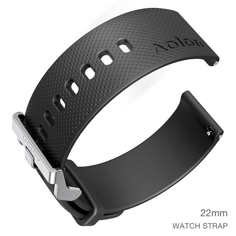 Sale Aolon Original 22mm Silicone Strap SmartWatch Tahan Air&Lembut & Nyaman for Curve/GTS/GTSUItra/