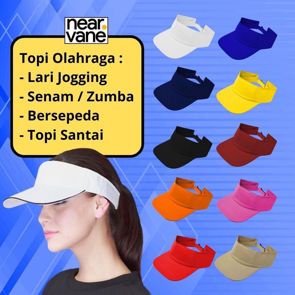 NEW PRODUCT Topi Golf Zumba Sepeda Olah Raga Senam Pantai Olahraga Korea Summer Tenis Bolong Tennis 