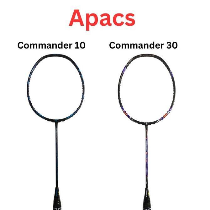 feranagrup ORIGINAL APACS COMMANDER 10 20 dan 30 RAKET BADMINTON Diskon