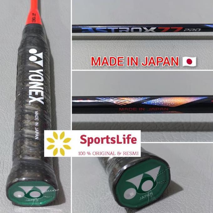 st_projector RAKET BADMINTON YONEX ASTROX 77 PRO ORIGINAL MADE IN JAPAN Diskon