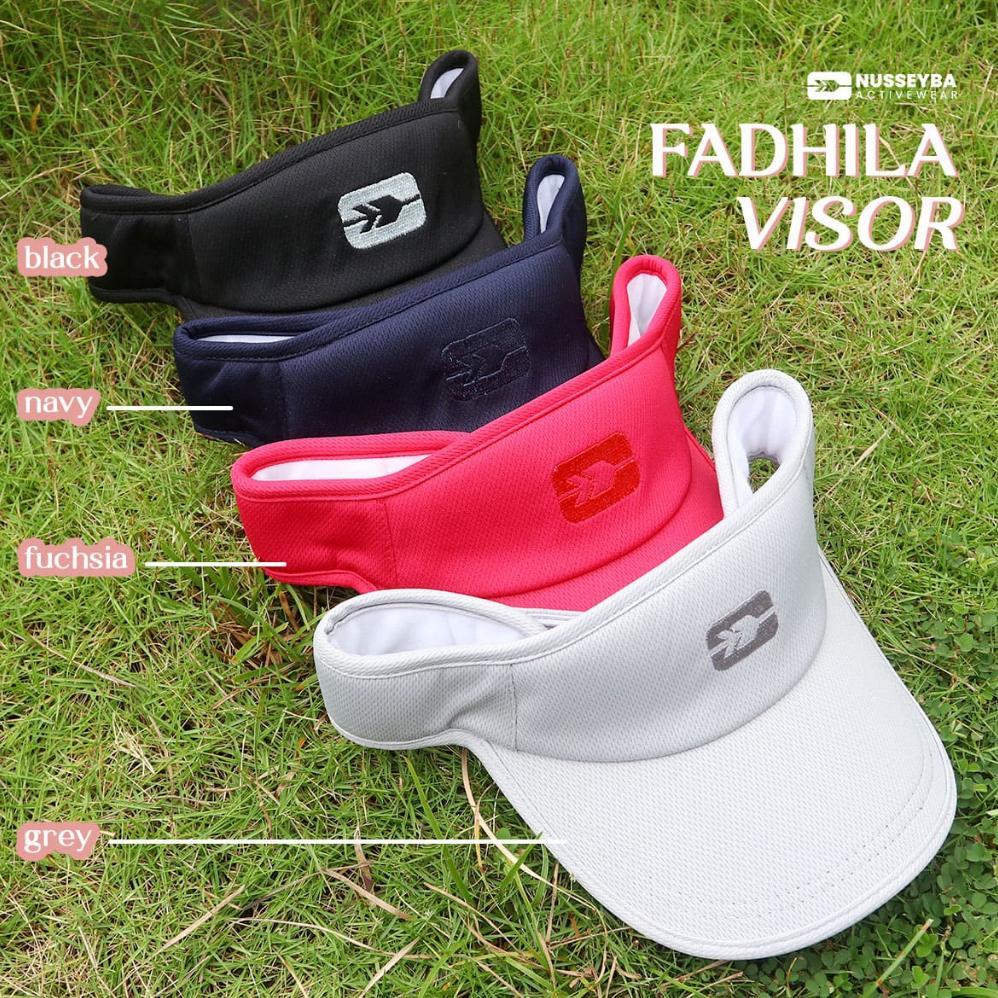 NEW DEALS Nusseyba Fadhila Visor Topi Olahraga Topi Golf Topi Hijab Topi Visor Nusseyba