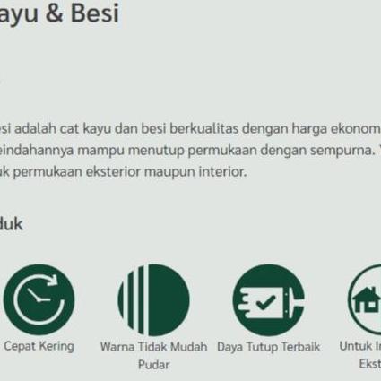 Now- Cat Minyak Kayu Besi Plastik Yoko 0.7 L Hitam Putih Biru Hijau Coklat Gloss Matt Doff Mengkilap