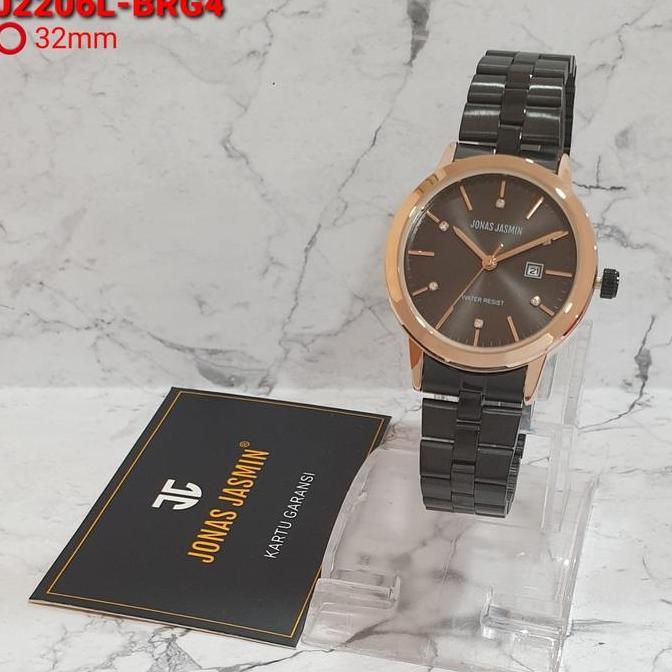 Sanesa.Grosirtoko - Jam Tangan Wanita Analog Jonas Jasmin Jj 2206 L