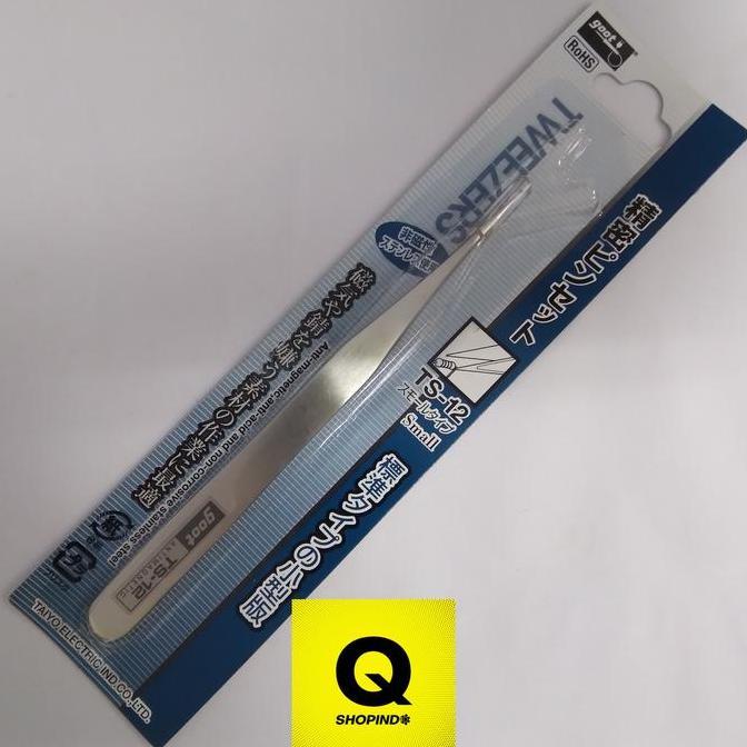 Terbaru Goot TS12 / TS 12 / TS-12 / Pinset lurus qshop17 Segera Beli