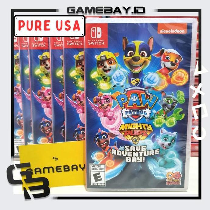 Paw Patrol The Mighty Pups Nintendo Switch
