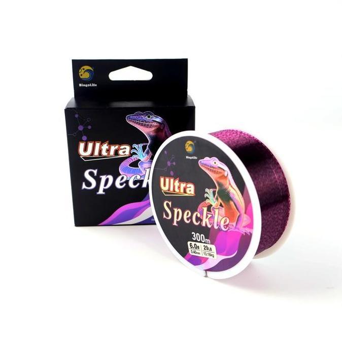 Bingolife Ultra Siluman - Senar Pancing Monofilament Nylon Jerman Grade Terbaik - Panjang 300m Warna