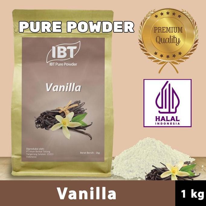 JUMARIGROSIR61 - PURE VANILLA POWDER ESSENCE MURNI BUBUK VANILA IMPORT MAKANAN KUE