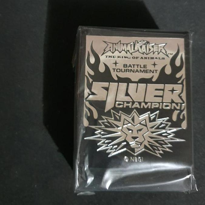Promo Animal Kaiser Vertical Battle Tournament Silver Champion Deck Box Cod