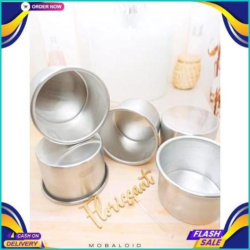 Berkualitas Loyang Bento Cake Loyang Cake Mini Loyang Cromboloni Loyang Bolu Mini Loyang 10Cm - Bisa