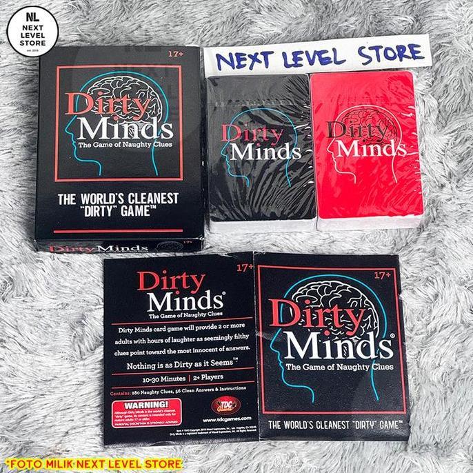 Promo Dirty Minds Card Game Board Games Party Drinking Nsfw Dewasa Cod
