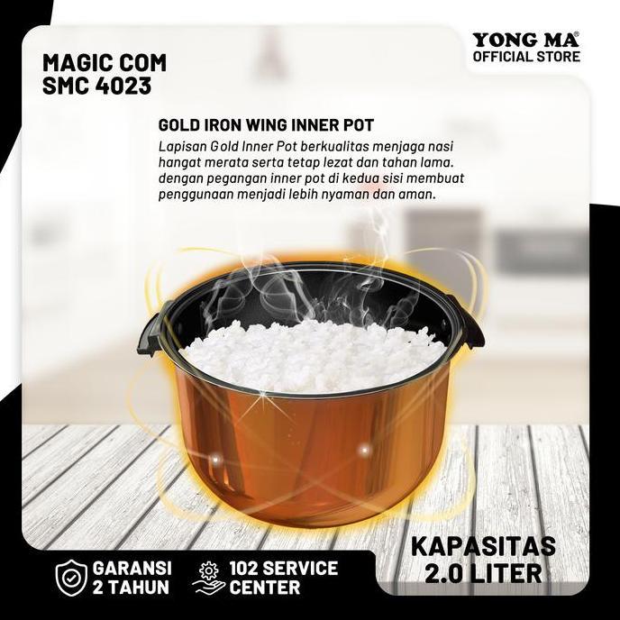 Tronix- Yong Ma Magic Com Manual Rice Cooker Smc 43