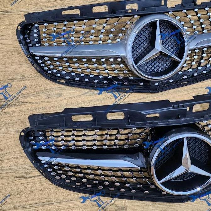 Grosir Grill Diamond Mercedes Benz W212 Facelift 2013-2016 Grille Diamond Mercy W212
