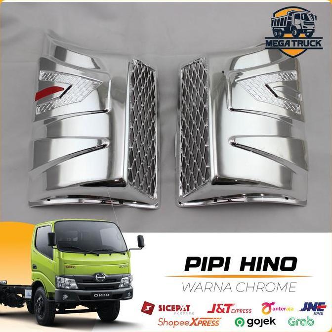 Promo Pipi Truk Hino Dyna Dutro Warna Chrome Aksesoris Truk