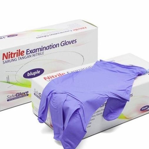 Sarung Tangan Nitrile Gloves Safeglove Handscoon Nitrile