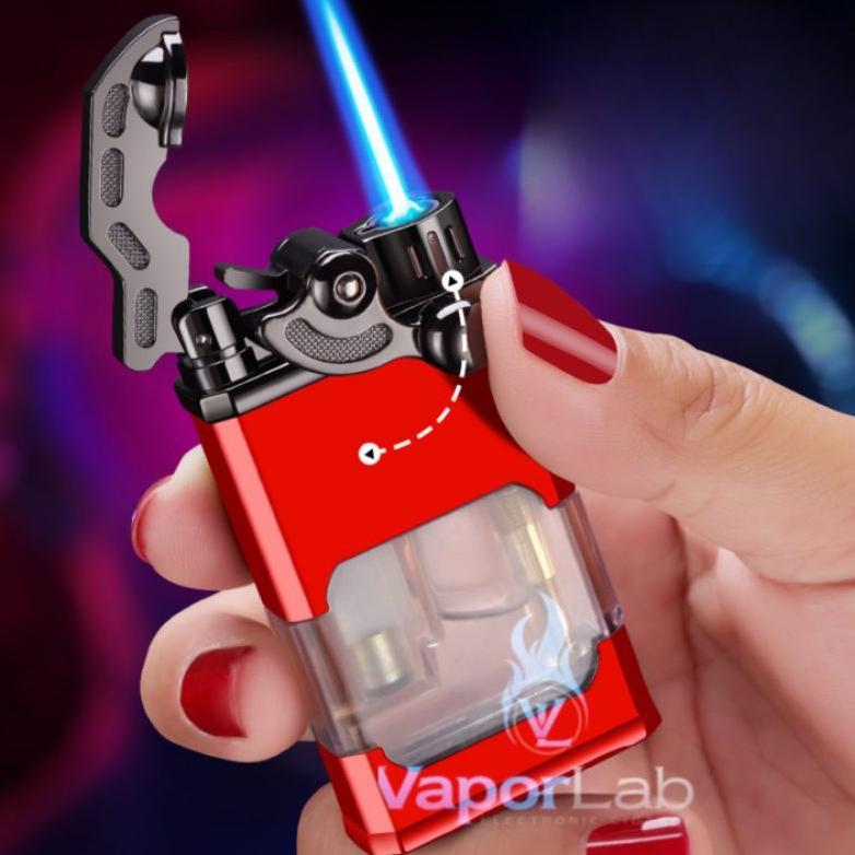 NEW korek api gas bara las vintage jet torch transparant rocker lighter  murah [terbaik][terlaris]