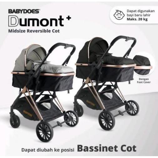 Stroller Baby Does BabyDoes Dumont+ Kereta Dorong Bayi Kursi Roda