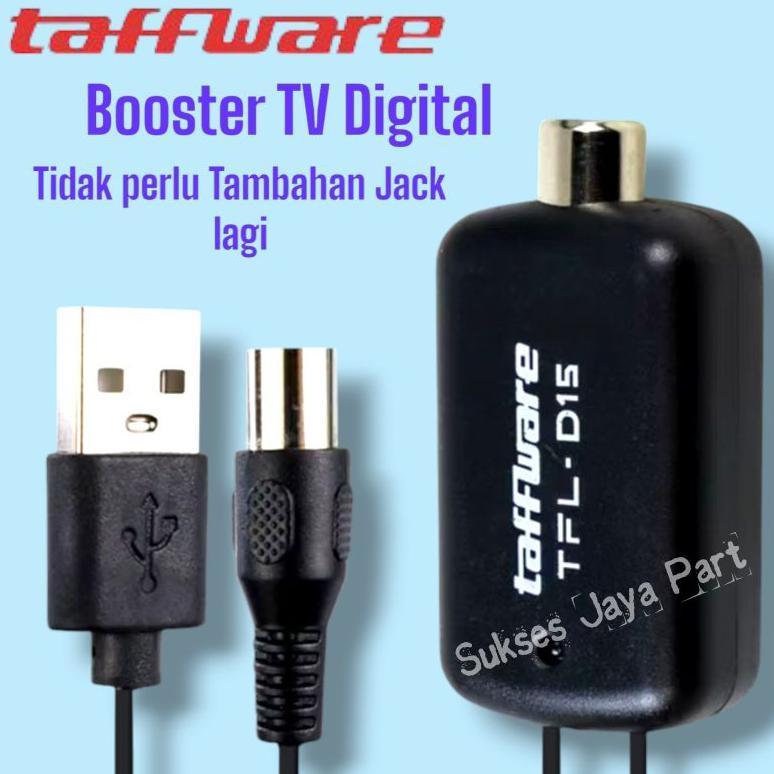 HOT PRODUCT PENGUAT SINYAL TV DIGITAL BOOSTER TV DIGITAL TAFFWARE ASLI
