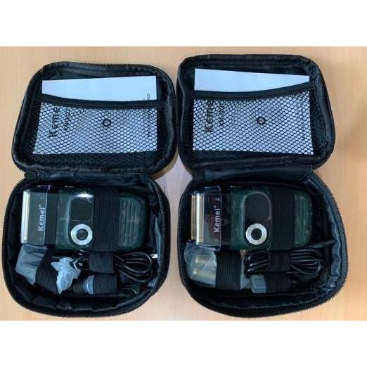 Kemei 2027 KM 2027 ARMY  Shaver digital [terbaik]