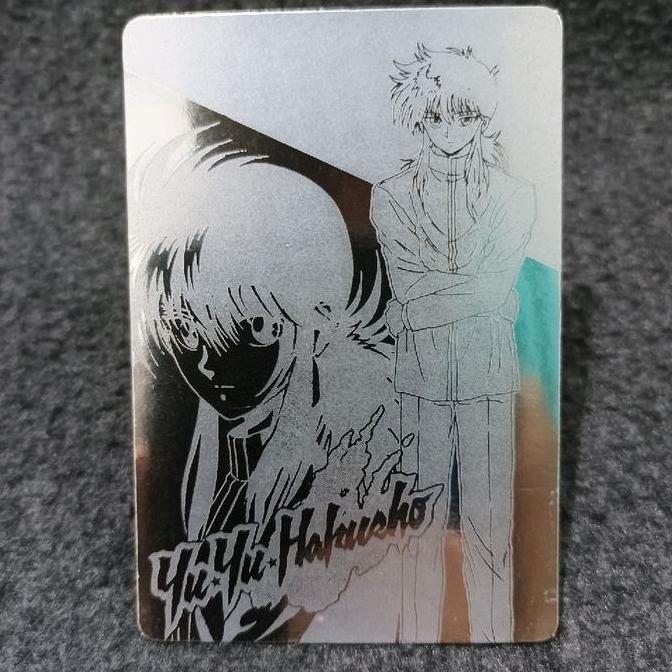 Amada yu yu hakusho kurama silver card #177