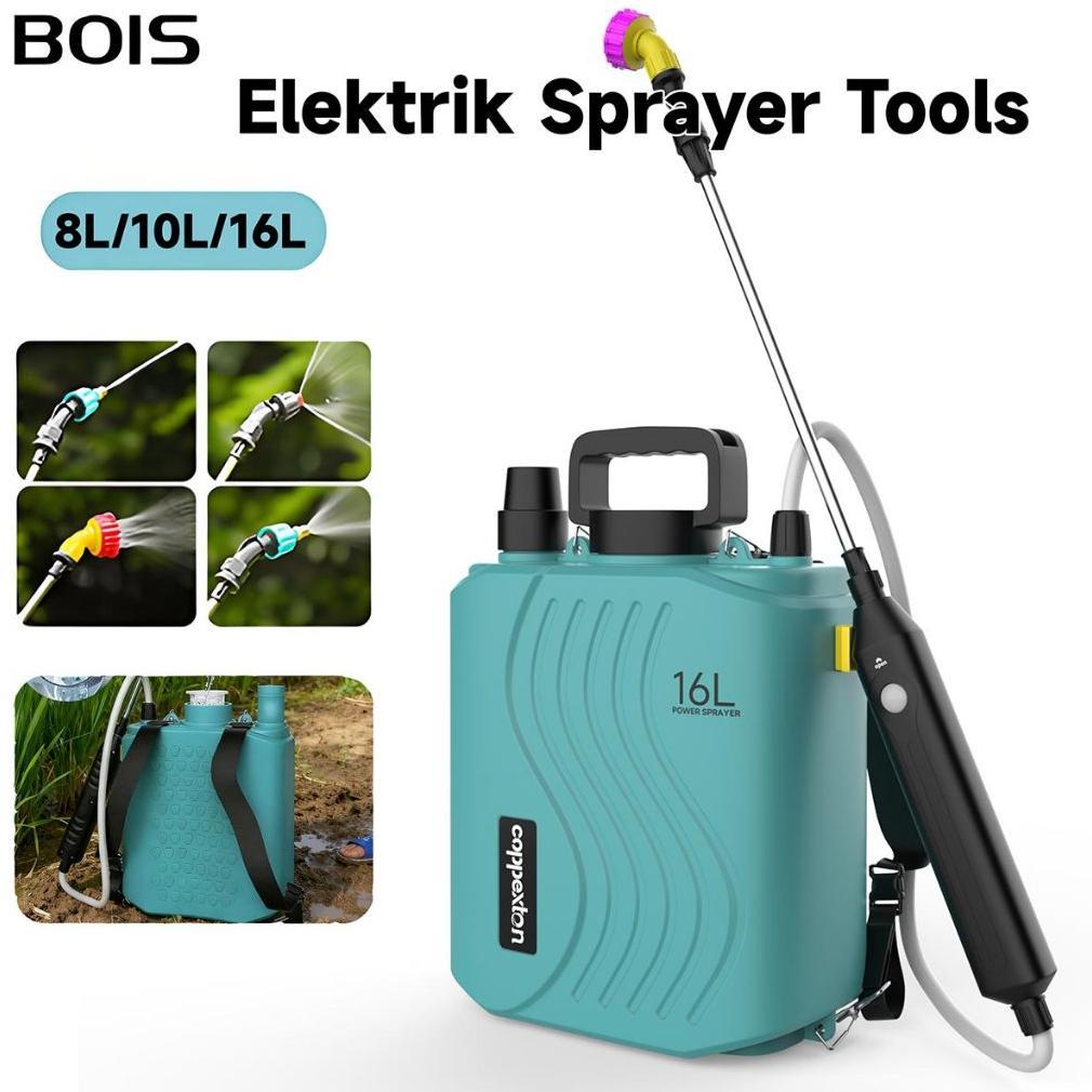 BOIS Sprayer Listrik 16 Liter Semprot Pertanian Ransel Listrik  Alat Semprot Pertanian Tanaman Spray