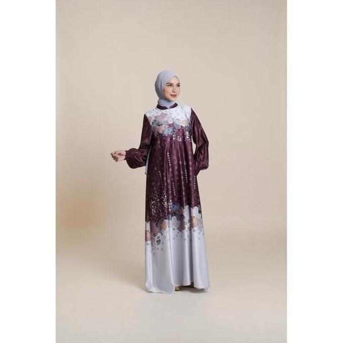 Gamis Ruffle Maryam Sarimbit Elzatta Couple Family