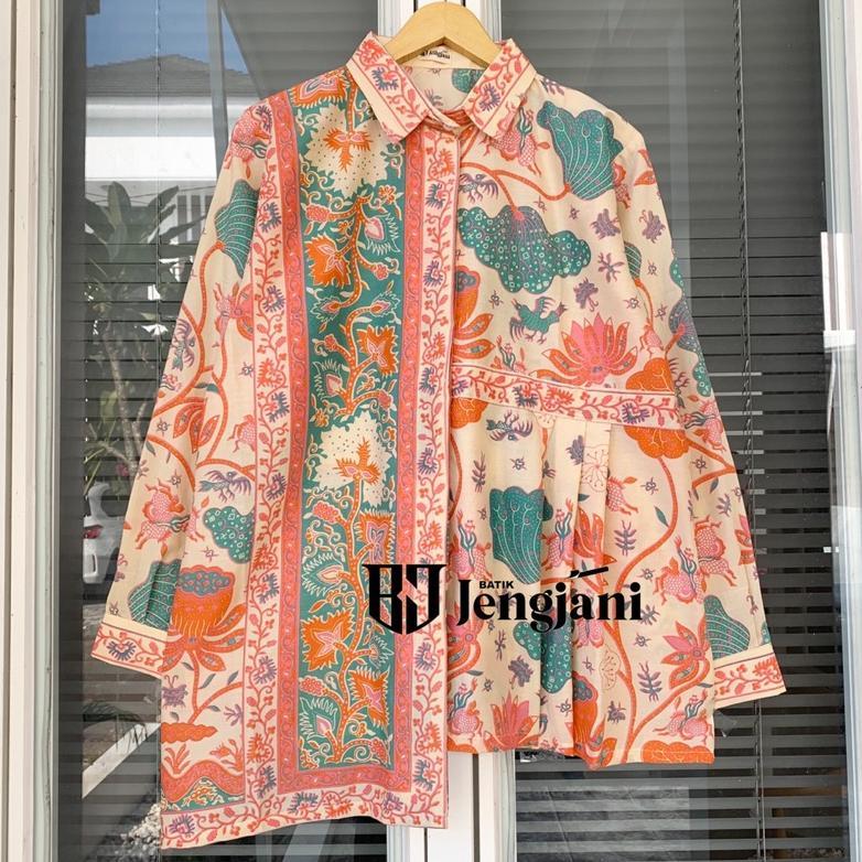 Blouse Batik Mahalini Premium