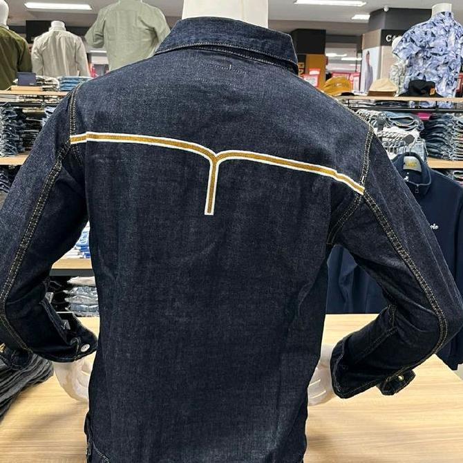 JAKET DENIM MERK LOIS ORIGINAL REGULER NEW ART Pria Nyaman