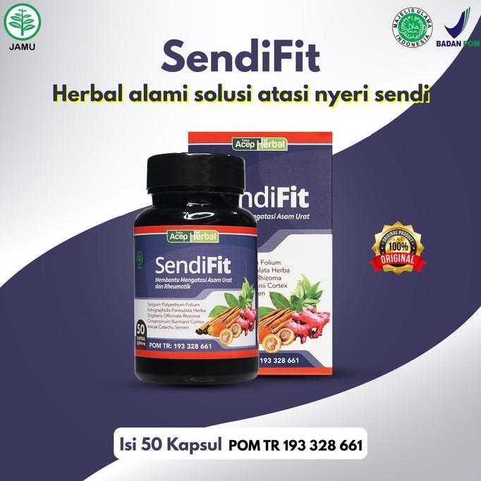 SendiFit Obat Nyeri Sendi - Herbal Alami Komposisi Lebih Lengkap